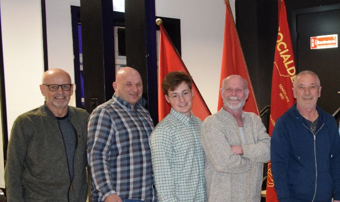 Bestyrelsen 2022-2023:
Fra venste: Bjarne Spangler, Claus Johnsen, Alexander J. Christoffersen, Michael jensen, Bjarne Larsen, Michael Pilsøe, Lars Kyvsgaard, Brith Josephsen, Steen Boesen, Oguzcan Yüksel og Asger Birk Jensen